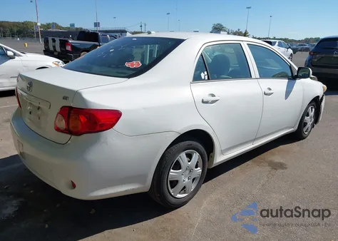 2009 Toyota Corolla Le из США, поврежденный, VIN JTDBL40E299083989